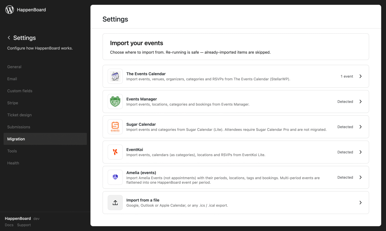 happenboard screenshots 1